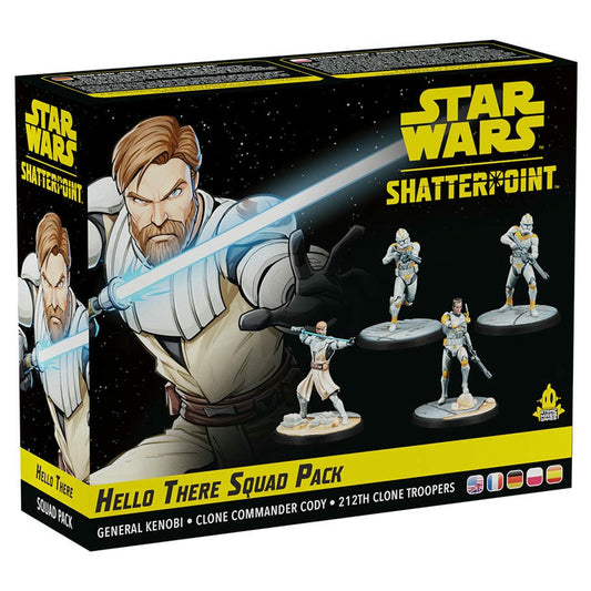 Image of Star Wars Shatterpoint Miniatures game: Obi-Wan Hello There Squad Pack