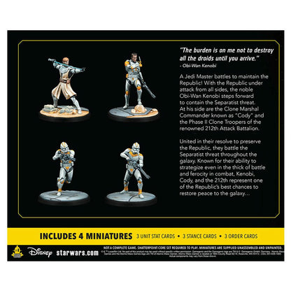 Image of Star Wars Shatterpoint Miniatures game: Obi-Wan Hello There Squad Pack