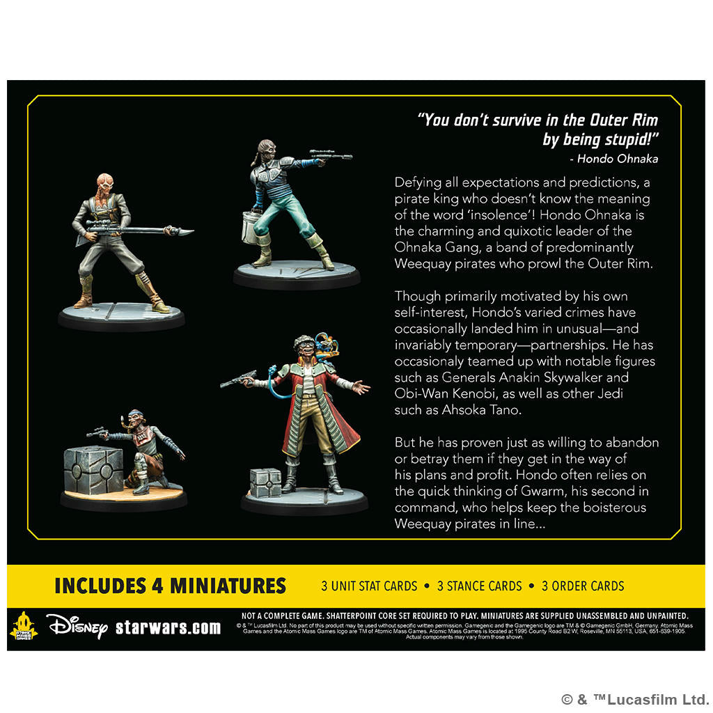 Image of Star Wars Shatterpoint Miniatures game: That's Good Business Squad Pack ASMSWP10