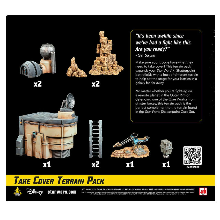 Image of Star Wars Shatterpoint Miniatures game: Take Cover Terrain Pack ASMSWP17