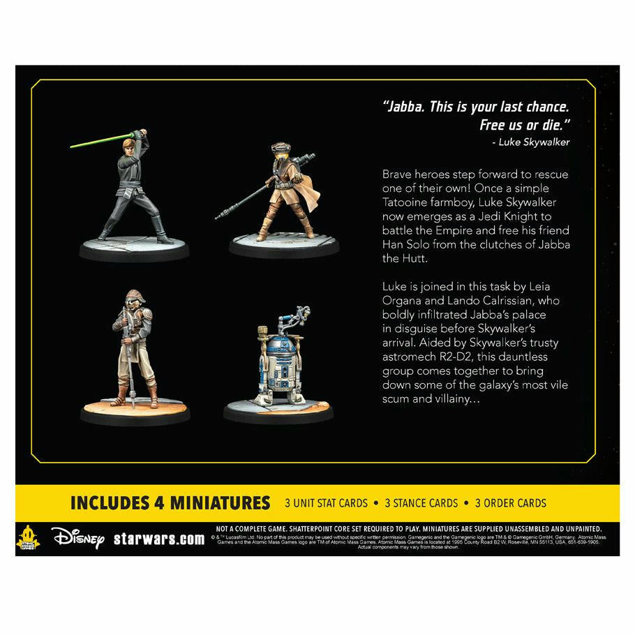 Image of Star Wars Shatterpoint Miniatures game: Fearless and Inventive Squad Pack SWP22