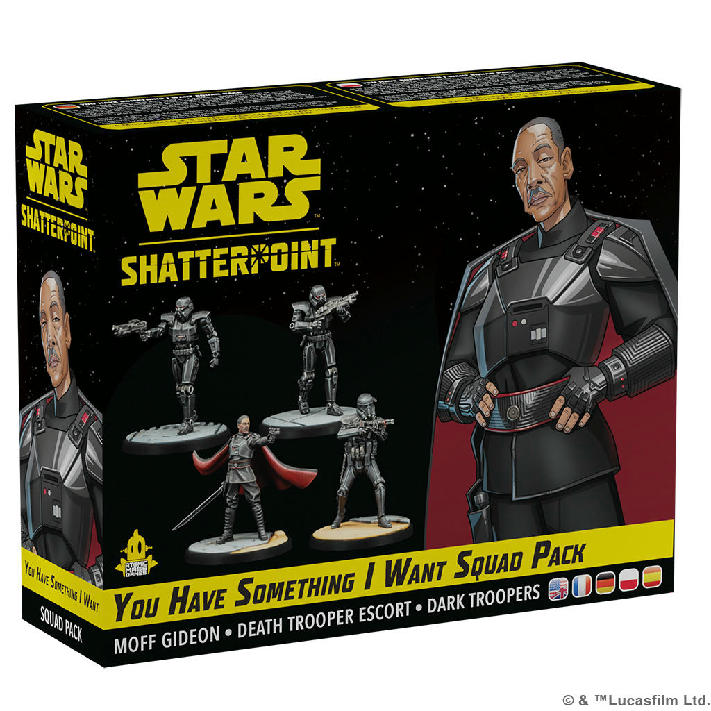 Image of Star Wars Shatterpoint Miniatures game: You Have Something I want Squad Pack