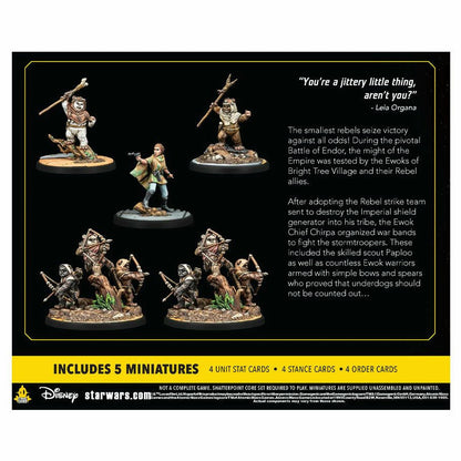 Image of Star Wars Shatterpoint Miniatures game: Ee Chee Wa Maa! Squad Pack SWP27