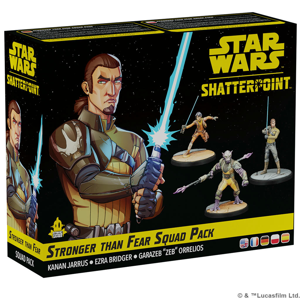 Image of Star Wars Shatterpoint Miniatures game: Stronger Than Fear Squad Pack