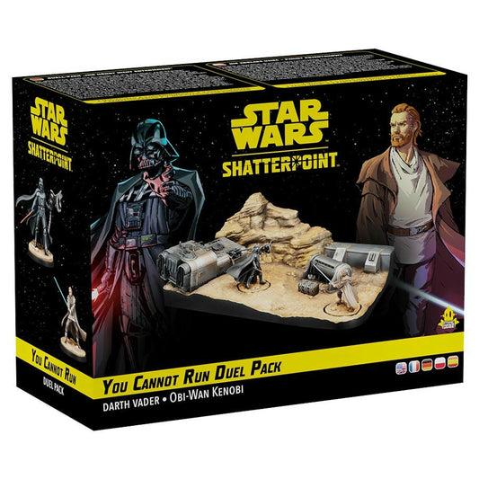 Image of Star Wars Shatterpoint: You Cannot Run Darth Vader/Obi-Wan Kenobi Duel Pack