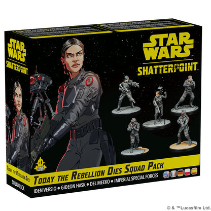 Image of Star Wars Shatterpoint Miniatures game: Today the Rebellion Dies Squad Pack