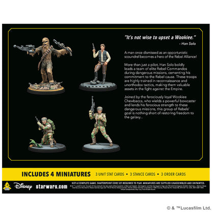 Image of Star Wars Shatterpoint Miniatures game: Real Quiet Like Squad Pack