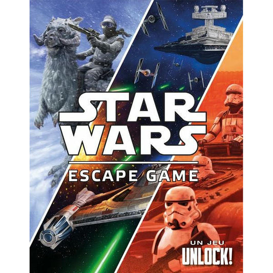 Image of Star Wars Unlock! Escape Adventures Escape Room Game w/3 Scenarios ASMSWU001