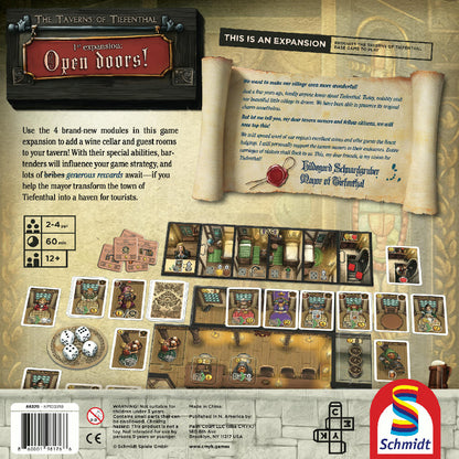 Image of The Taverns of Tiefenthal Board Game: Open Doors! Expansion by ASMTAV01