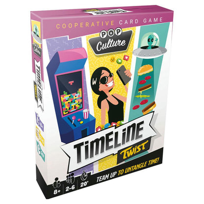 Image of Timeline: Twist Pop Culture Cooperative Card Game by Asmodee ASMTIMET02B100EN