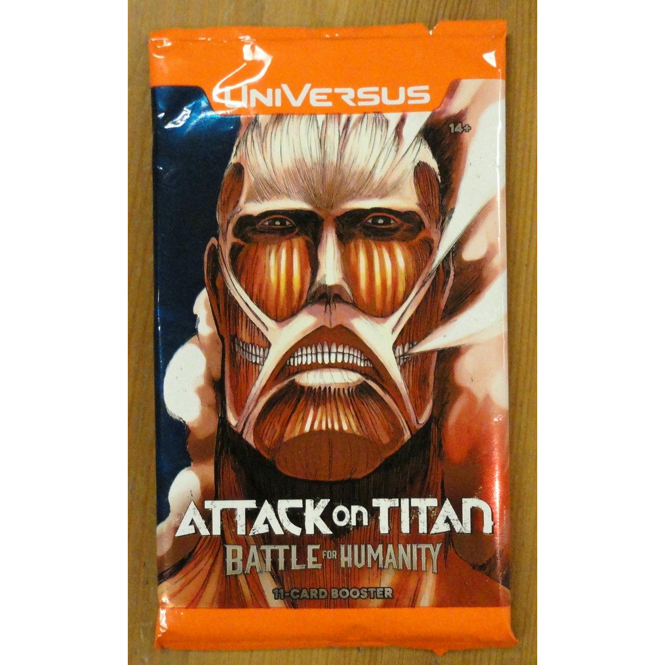 Image of Jasco Attack on Titan TCG: Battle for Humanity 11-Card Booster Pack (English)