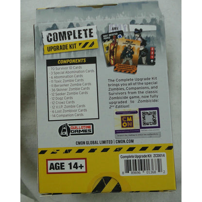 Image of Zombicide 1st Edition to 2nd Complete Upgrade Kit CMON ASMZCD014 Zombiecide
