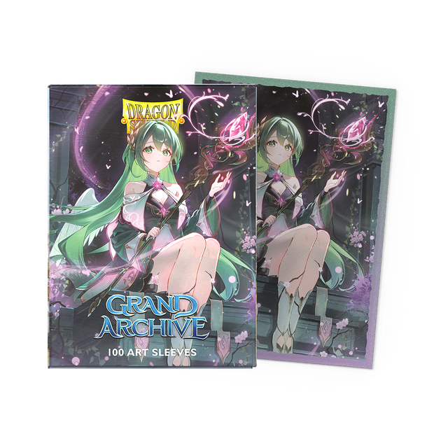 DRAGON SHIELD SLEEVES GRAND ARCHIVE ARIEL ARCHANGEL OF NATURA 100CT (50)