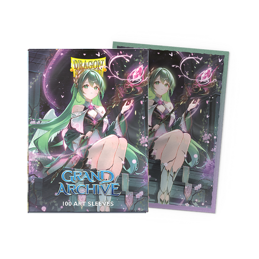 DRAGON SHIELD SLEEVES GRAND ARCHIVE ARIEL ARCHANGEL OF NATURA 100CT (50)