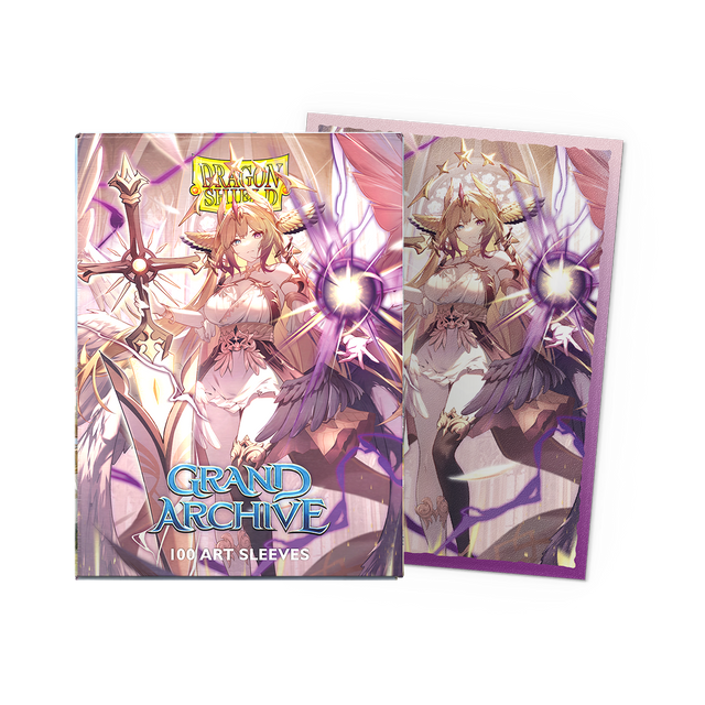 DRAGON SHIELD SLEEVES GRAND ARCHIVE HANIEL ARCHANGEL OF SPECTRA 100CT (50)