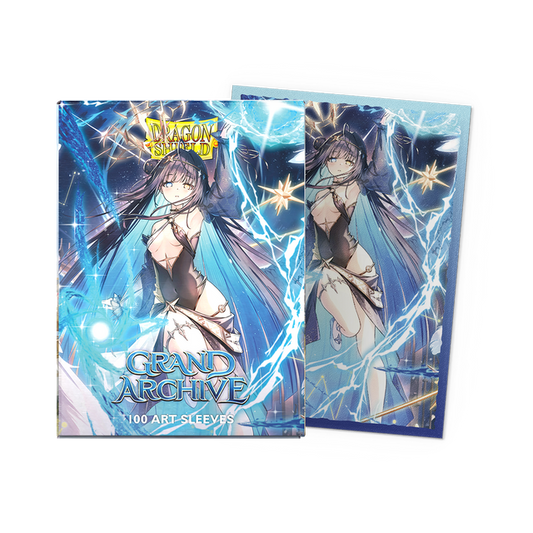 Art: Dual Matte Slvs Grand Archive: Raziel, Archangel of Libra (100)
