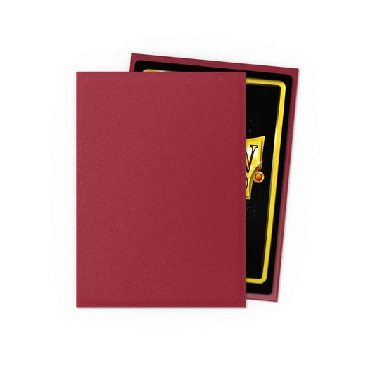 Dragon Shields: (100) Matte Blood Red Non-Glare (DISPLAY 10)