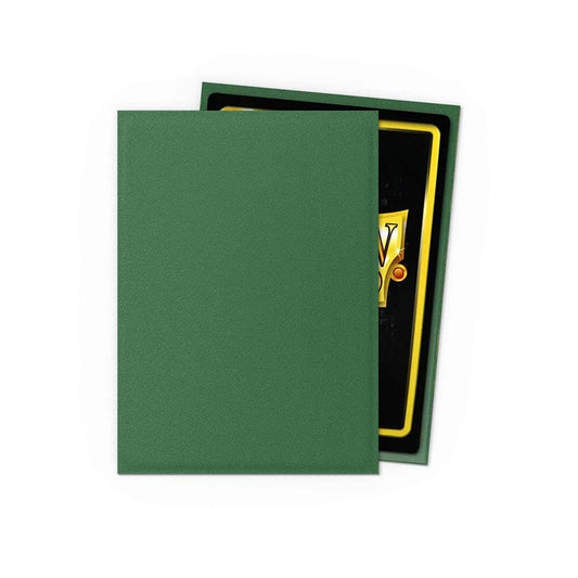 Dragon Shields: (100) Matte Forest Green Non-Glare (DISPLAY 10)