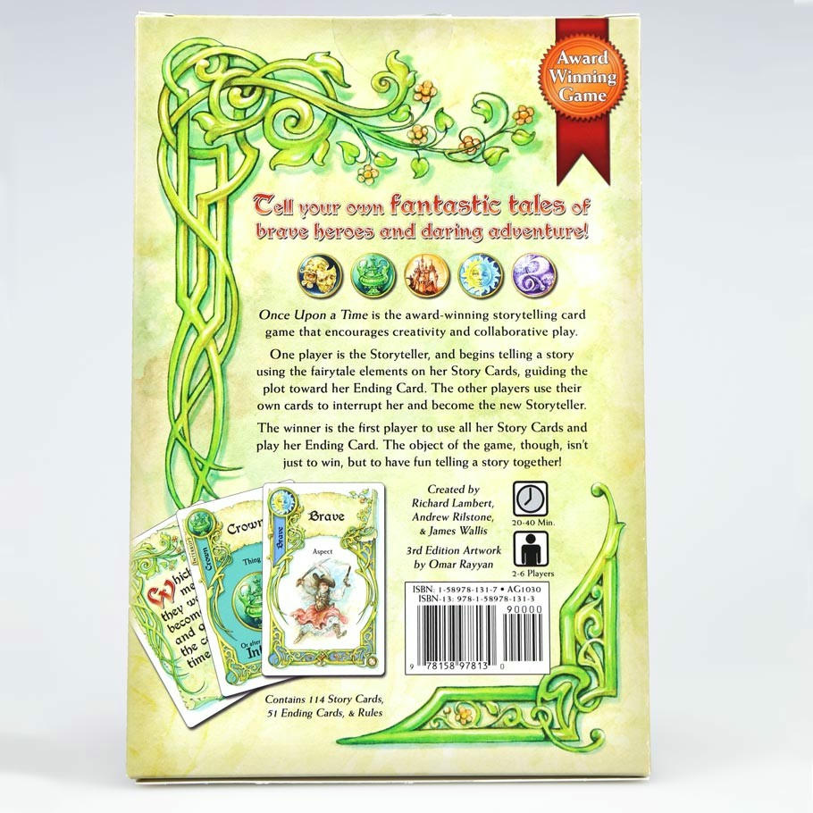 Image of Once Upon A Time The Storytelling Card Game by Atlas Games ATG1030 3rd Edition