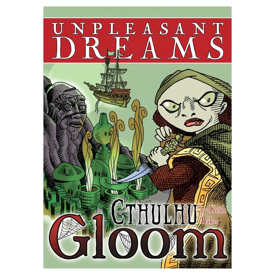 Image of Cthulhu Gloom Card Game: Unpleasant Dreams Expansion by Atlas Games ATG1331