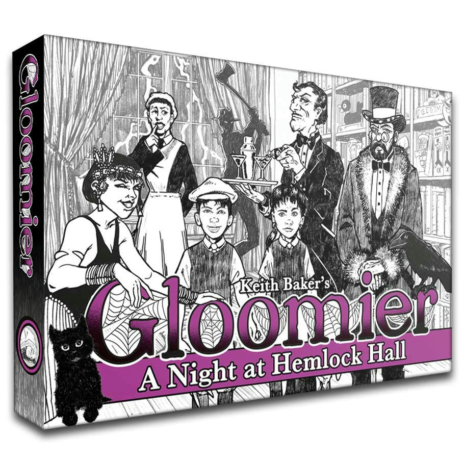 Image of Gloomier: A Night At Hemlock Hall Card Game by Atlas Games ATG1356