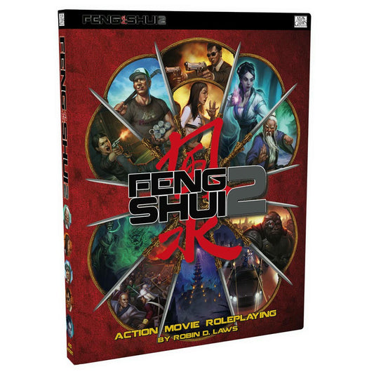 Image of Feng Shui 2 Roleplaying Game RPG by Atlas Games Kick Butt, Blow Things Up