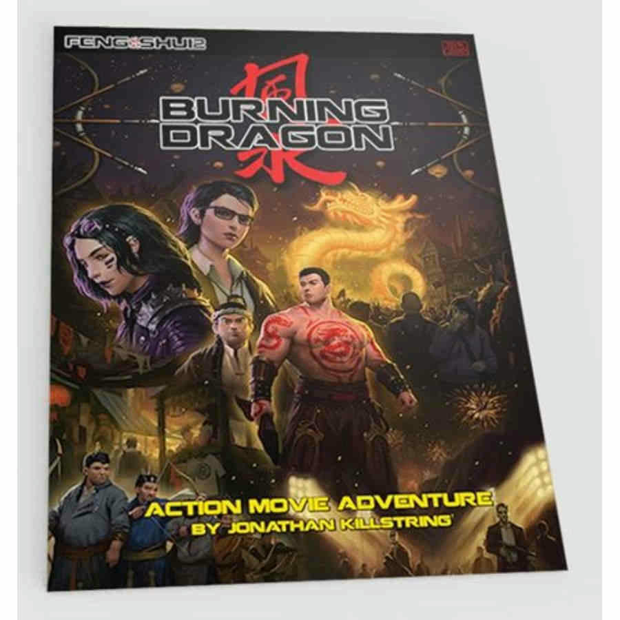 Image of Feng Shui 2 Roleplaying Game RPG: Burning Dragon Action Movie Adventure AG4026