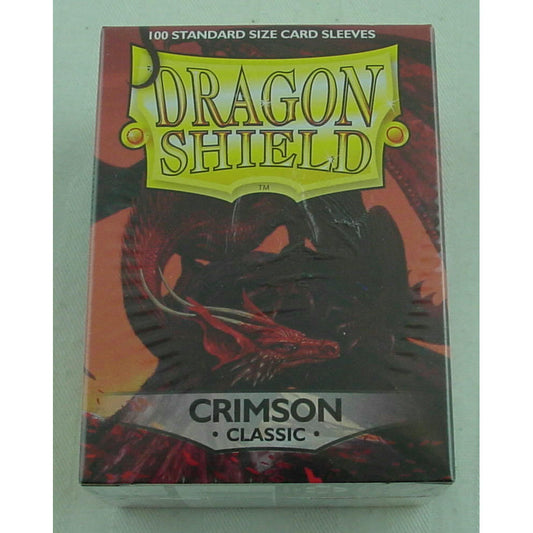 Image of Dragon Shields: (100 Sleeves) Classic Crimson by Arcane Tinman ATM10021 Standard