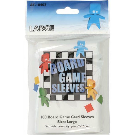 Image of Large Board Game Sleeves 59mm x 92mm (100) (DISPLAY 10)