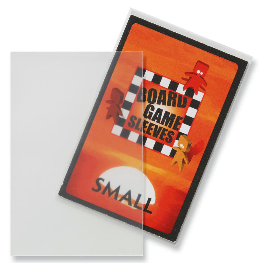 Image of Non-Glare Clear Small Board Game Card Sleeves 44x68 mm Arcane Tinman 50pcs