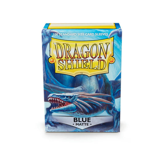 Image of Dragon Shields: (100 Sleeves) Matte Blue by Arcane Tinman ATM11003