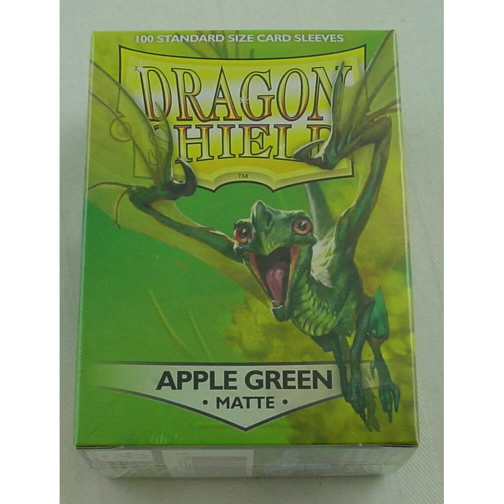 Image of Dragon Shields: (100 Sleeves) Matte Apple Green by Arcane Tinman ATM11018