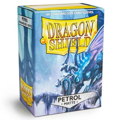 Image of Dragon Shields: (100 Sleeves) Matte Petrol by Arcane Tinman ATM11020 Standard