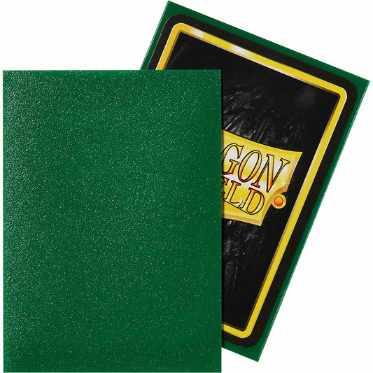 Image of Dragon Shields: (100) Matte Emerald (DISPLAY 10)