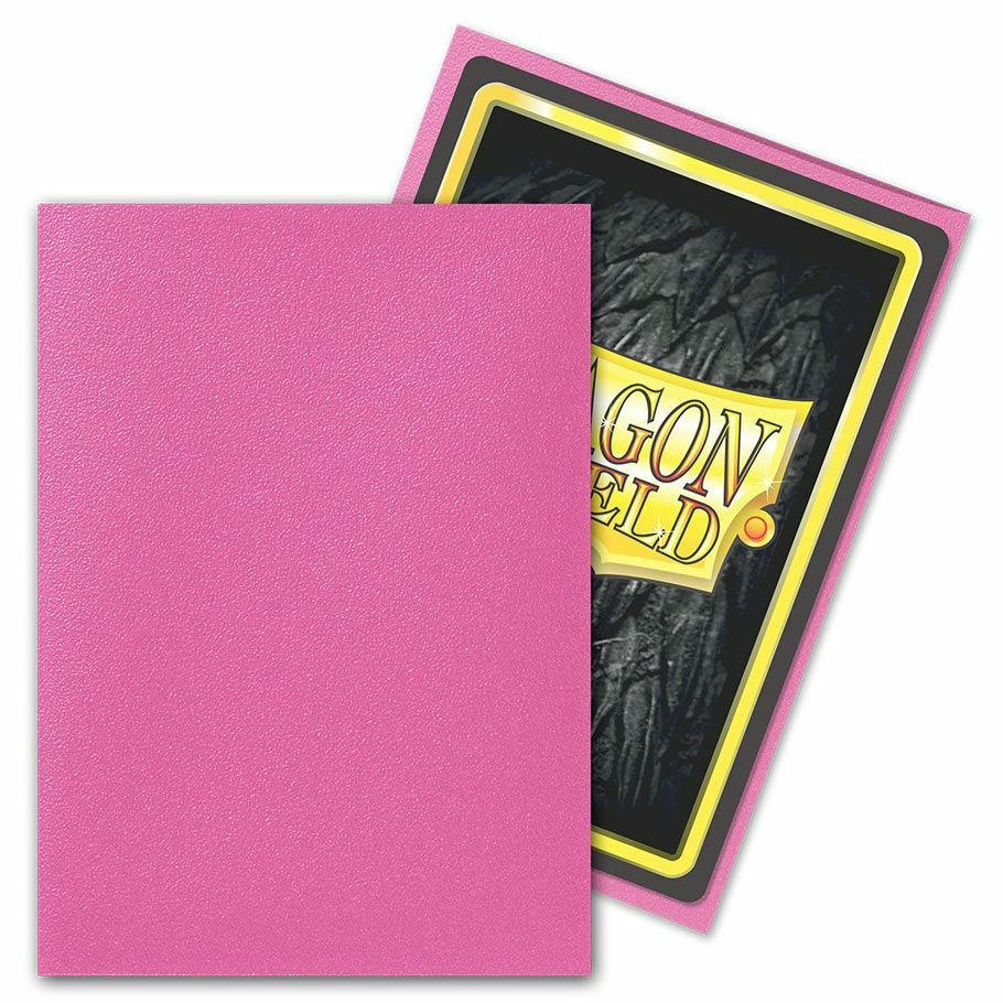 Image of Dragon Shields: Matte Pink Diamond Standard Card Sleeves Arcane Tinman 100pcs