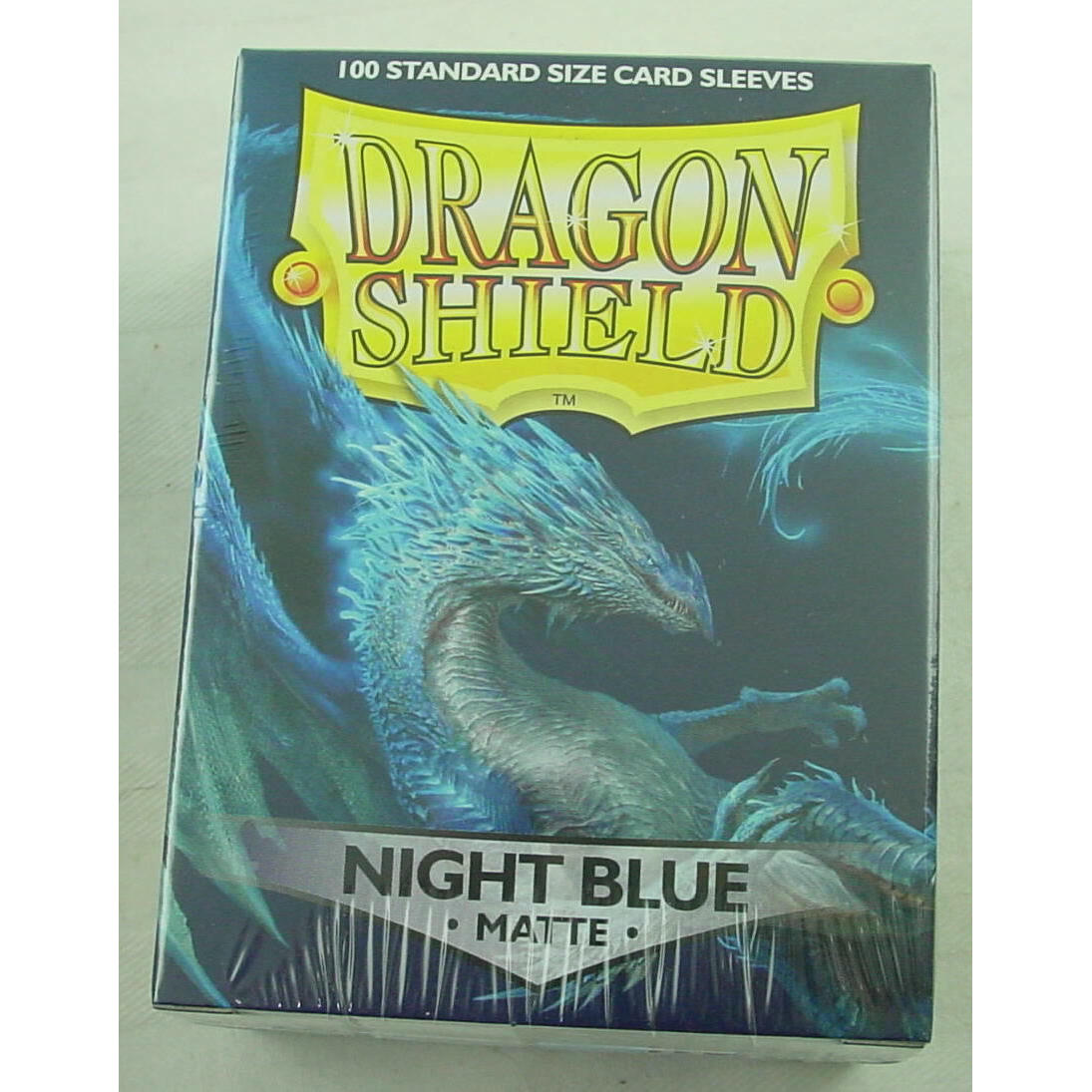 Image of Dragon Shields: (100 Sleeves) Matte Night Blue by Arcane Tinman ATM11042