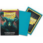 Image of Dragon Shields: (100) Matte - Turquoise (DISPLAY 10)