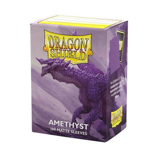 Dragon Shields: (100) Matte - Amethyst