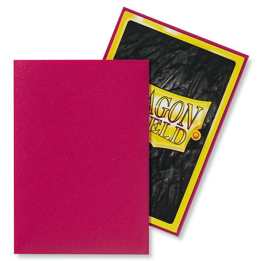 Image of Dragon Shields Matte Magenta Japanese/Small Standard Protector Card Sleeves 