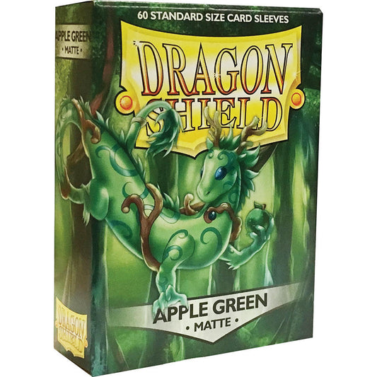 Image of Dragon Shields: (60) Matte Apple Green (DISPLAY 10)