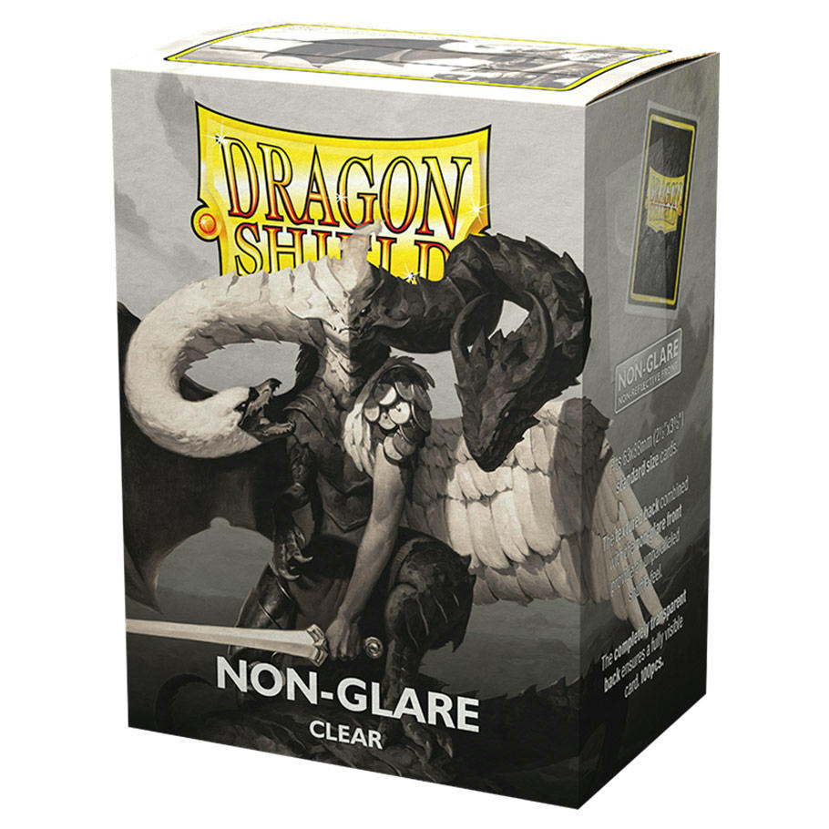 Image of Dragon Shields: (100 Sleeves) Non-Glare Matte Clear by Arcane Tinman ATM11821