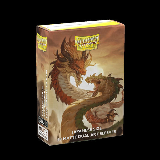 Image of Dragon Shields: Japanese (60) Matte Dual Art - Chinese New Year - Wood Snake 2025 (DISPLAY 10)