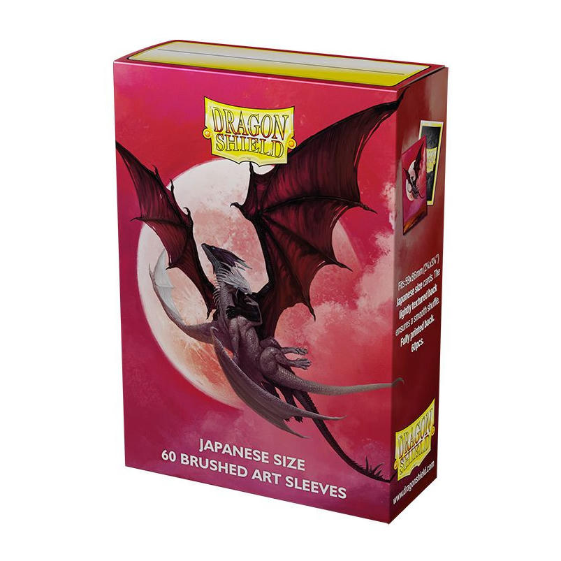 Dragon Shields Valentines Dragon 2024 Brushed Art Yu-Gi-Oh! Card Sleeves 60pcs