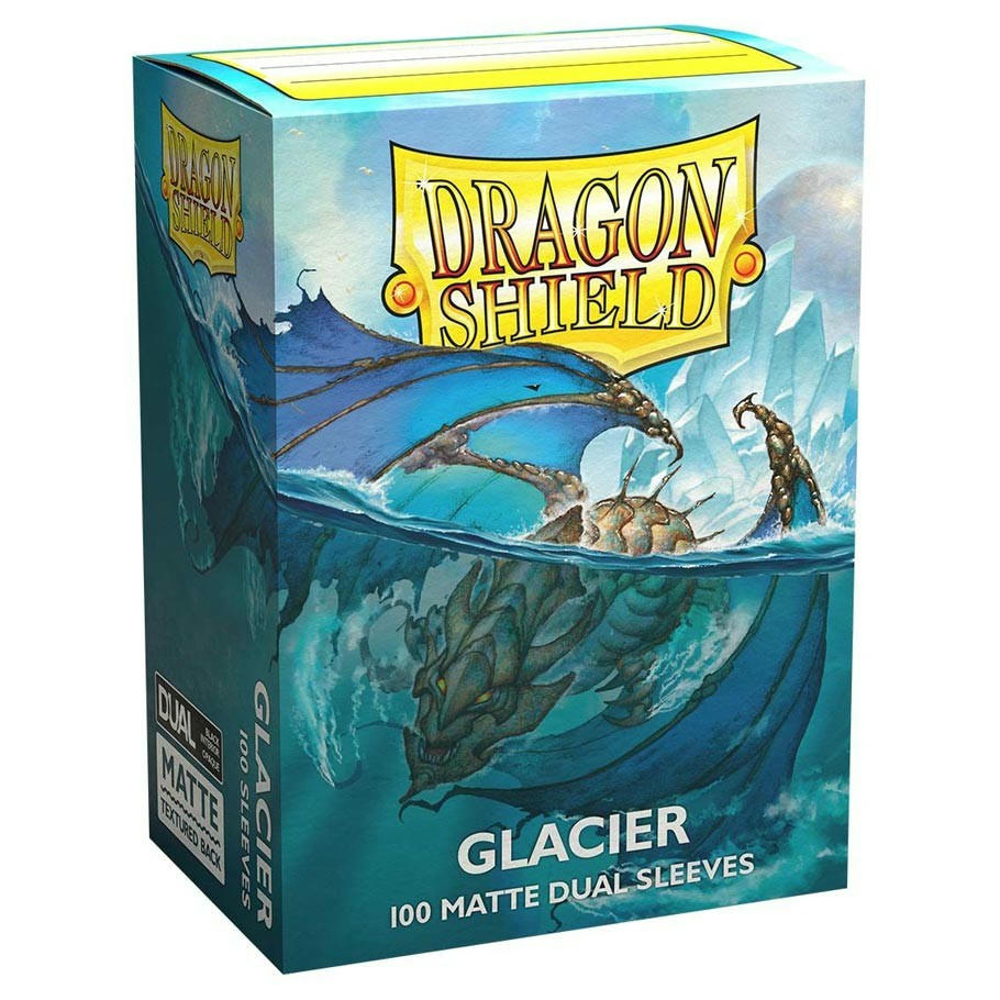 Image of Dragon Shields: (100 Sleeves) Standard Matte Dual Glacier Arcane Tinman ATM15031