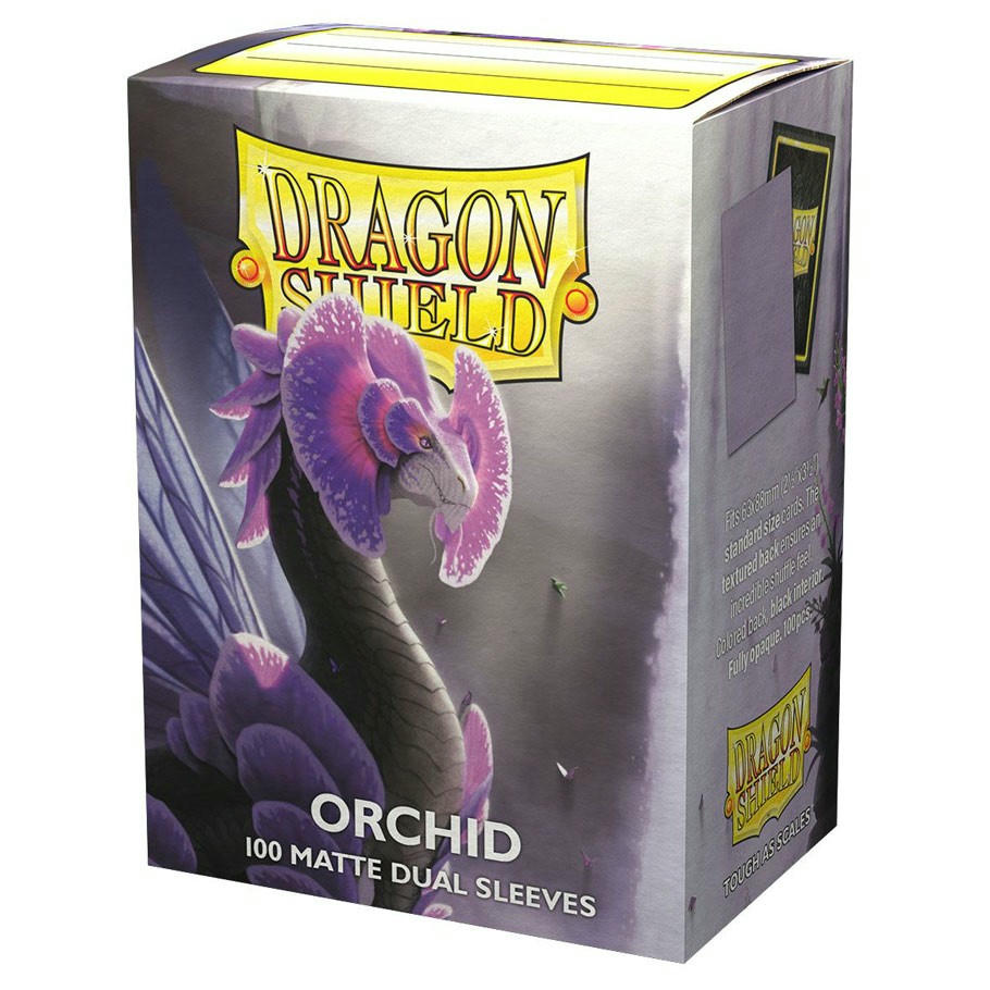 Image of Dragon Shields: (100 Sleeves) Matte Dual Orchid by Arcane Tinman ATM15041