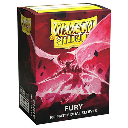 Image of Dragon Shields: (100 Sleeves) Standard Matte Dual Fury Arcane Tinman ATM15055