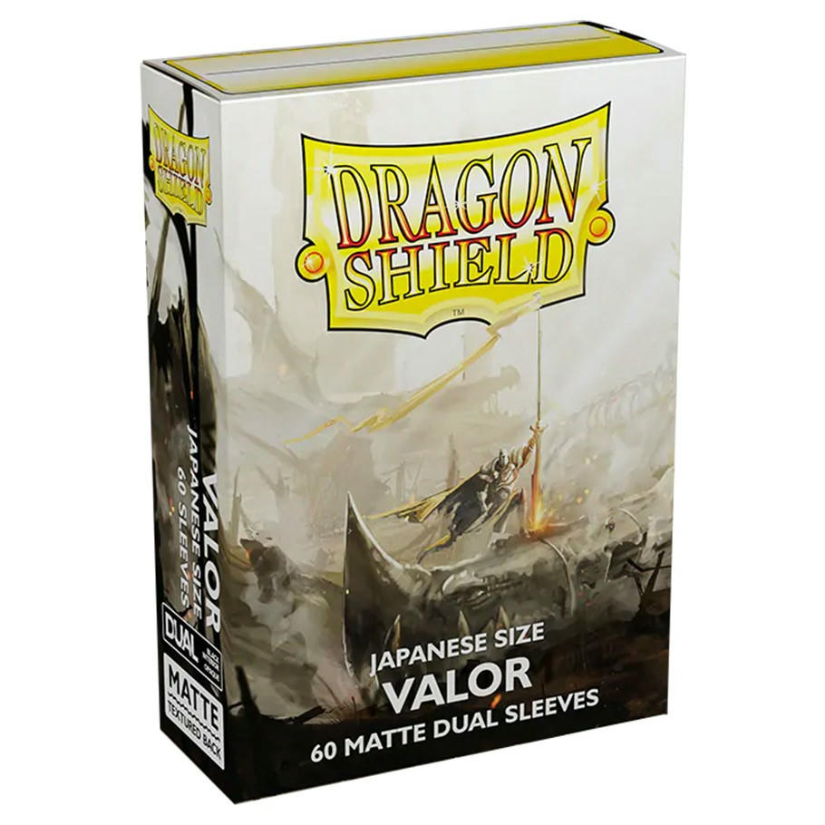 Image of Dragon Shields: 60 Deck Protect Card Sleeves Japanese Matte Dual Valor ATM15159