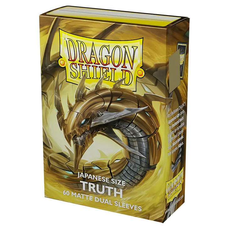 Image of Dragon Shields: 60 Deck Protect Card Sleeves Japanese Matte Dual Truth ATM15160