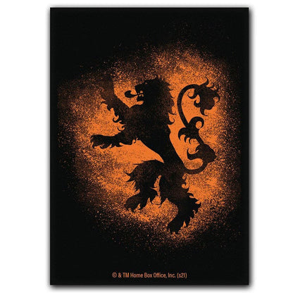 Image of Dragon Shields Game of Thrones House Lannister Art Standard Card Sleeves 16030