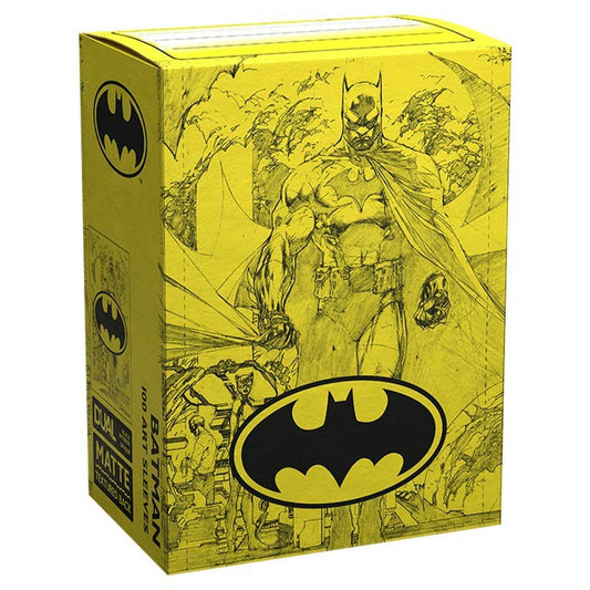 Image of Dragon Shields Matte Dual Batman Core Art Standard Card Sleeves 16033